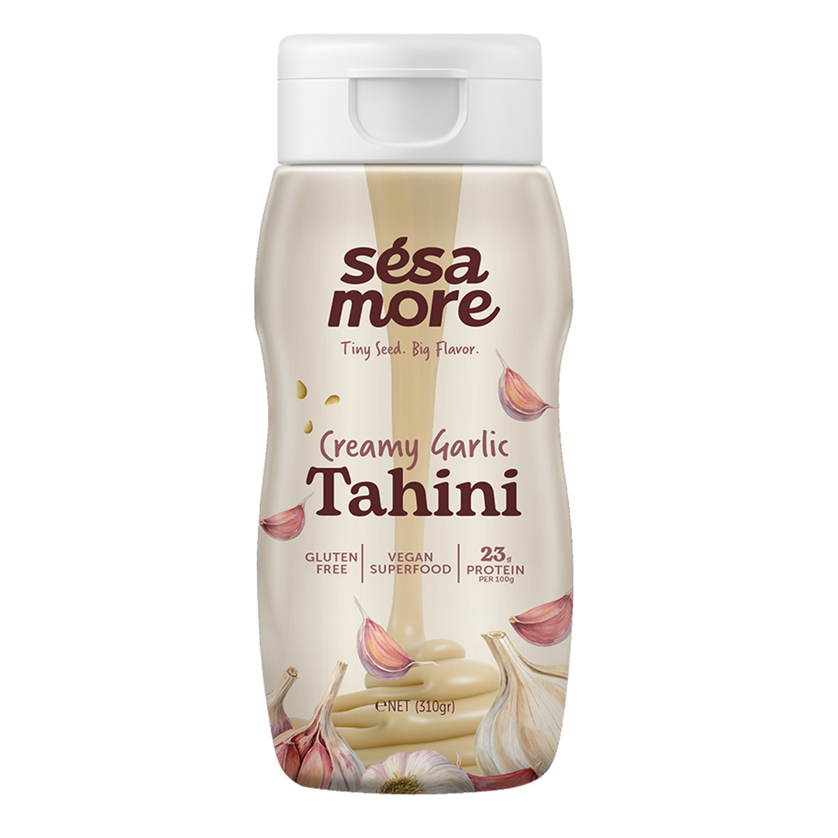 Garli Tahini - Squeeze Bottle