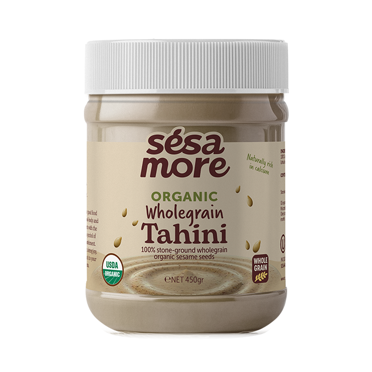 Organic Whole Tahini - Jar